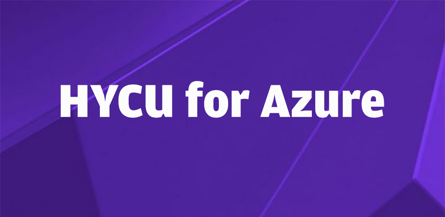 Hycu For Azure